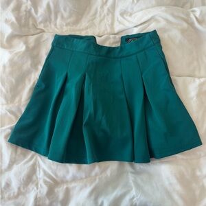 Forever 21 Teal Mini Skirt